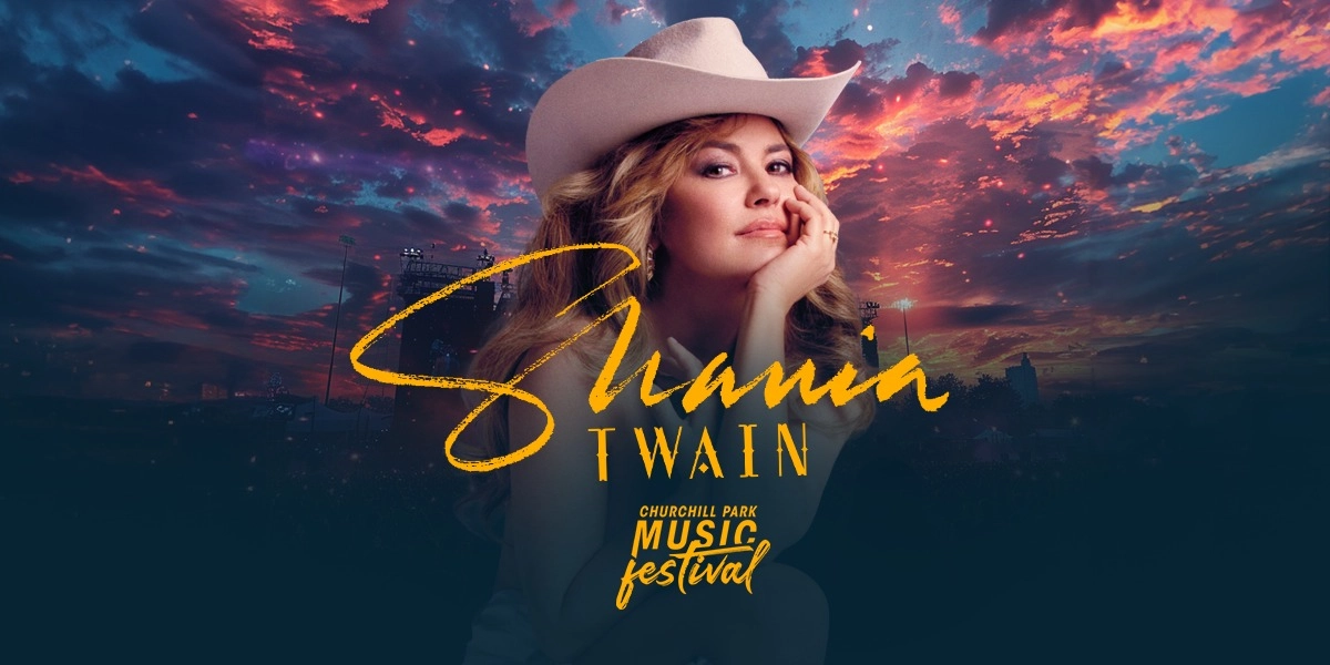 Event image for Churchill Park Music Festival featuring Shania Twain