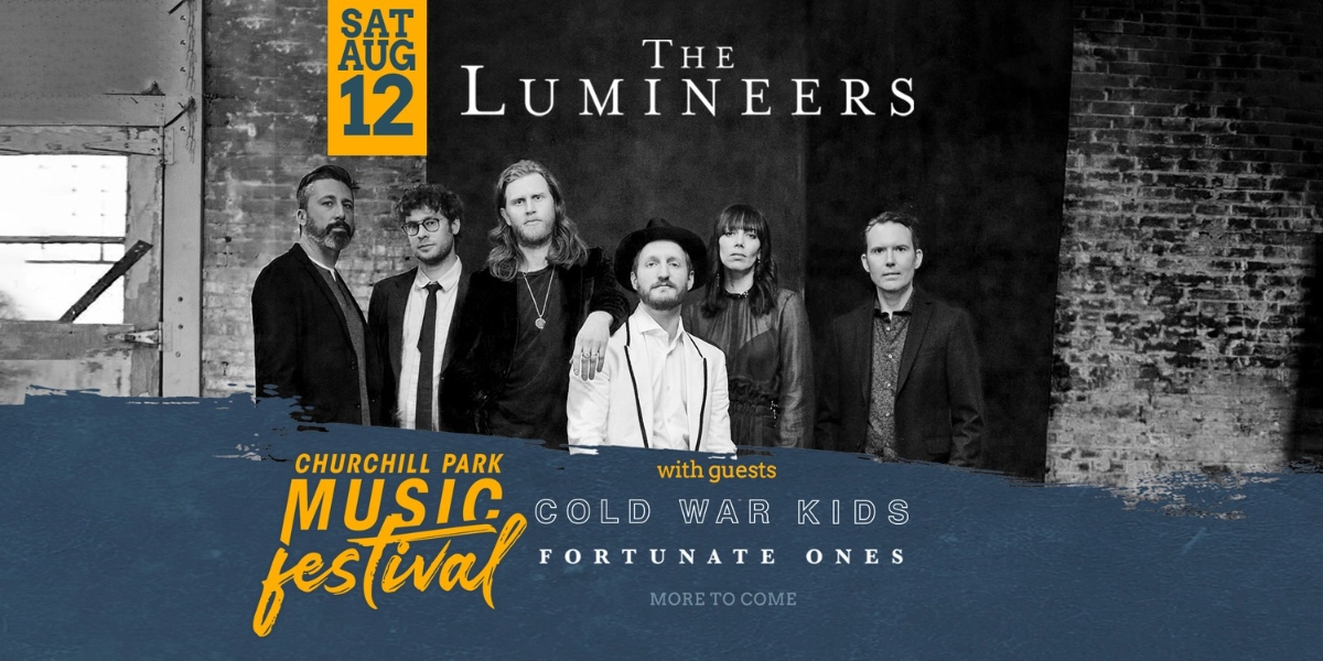Event image for Churchill Park Music Festival featuring The Lumineers