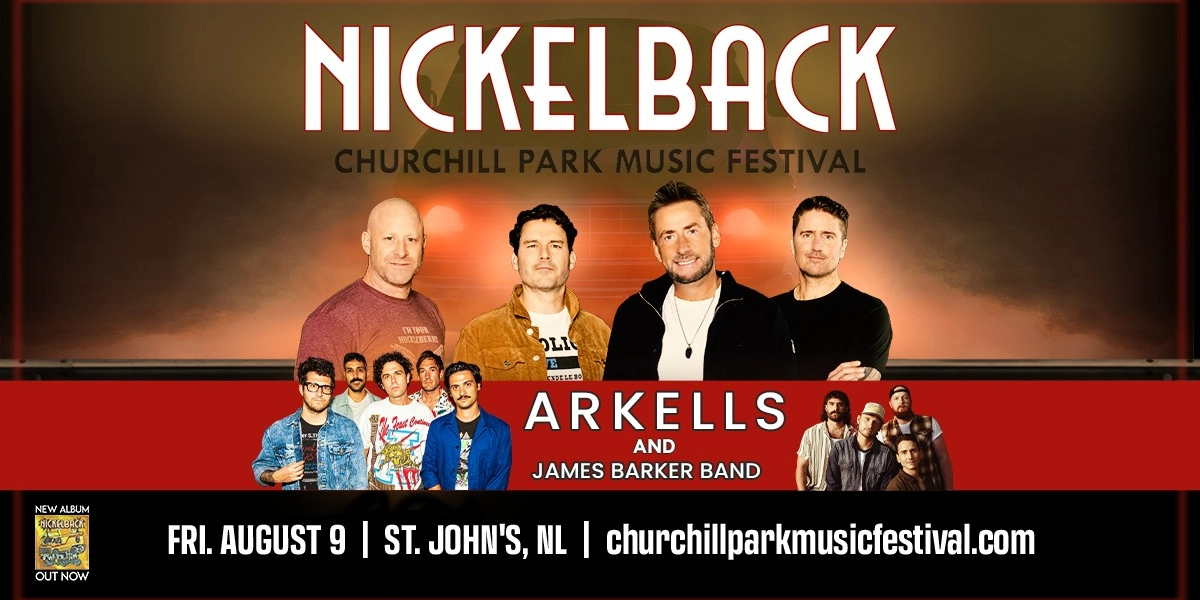 Event image for Churchill Park Music Festival featuring Nickelback - Friday