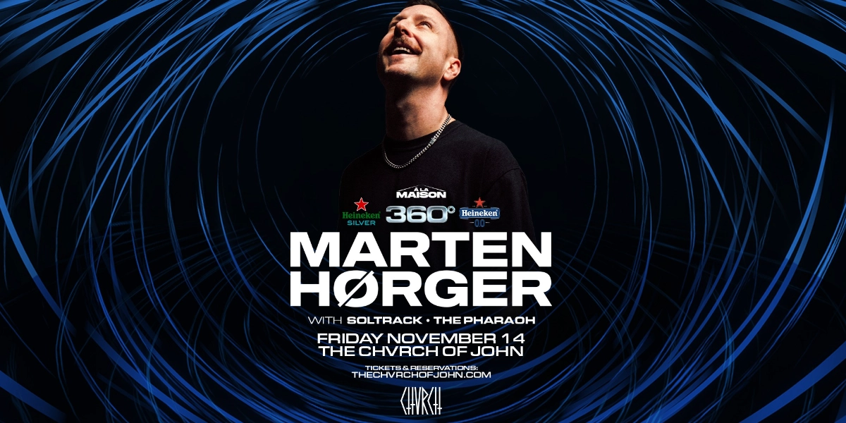 Event image for A La Maison presents MARTEN HØRGER 360° - FRI NOV 14 [Edmonton]
