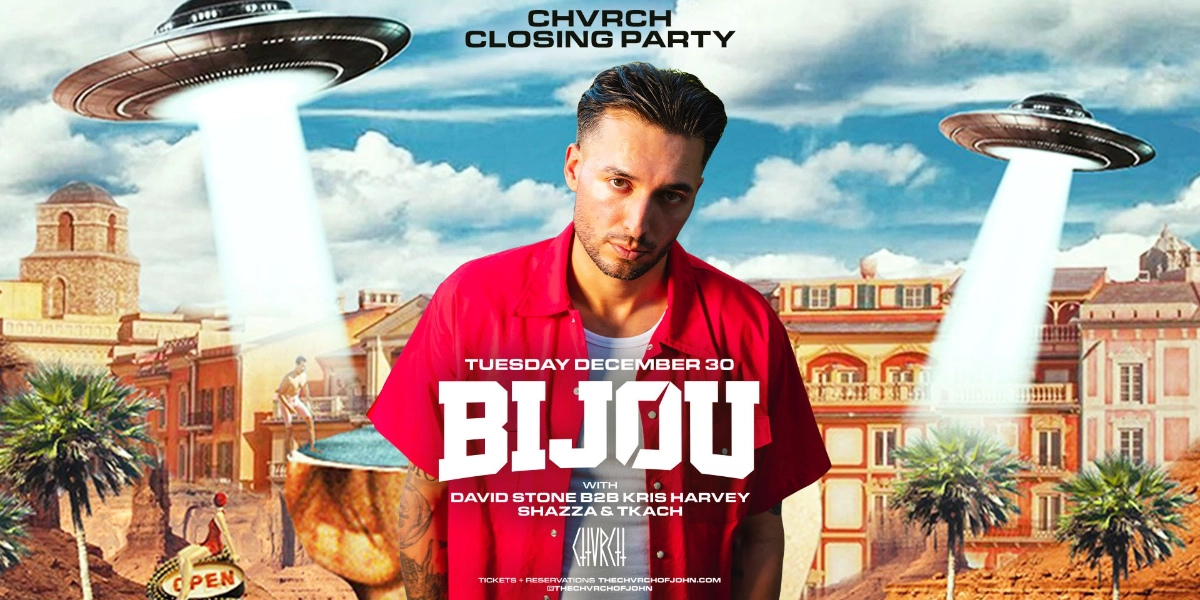 Event image for A La Maison presents BIJOU [CHVRCH CLOSING PARTY]- TUES DEC 30 [Edmonton]