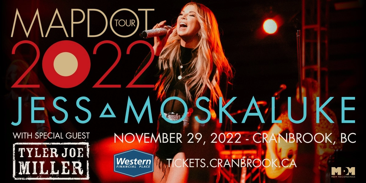 Event image for JESS MOSKALUKE - THE MAPDOT TOUR 2022