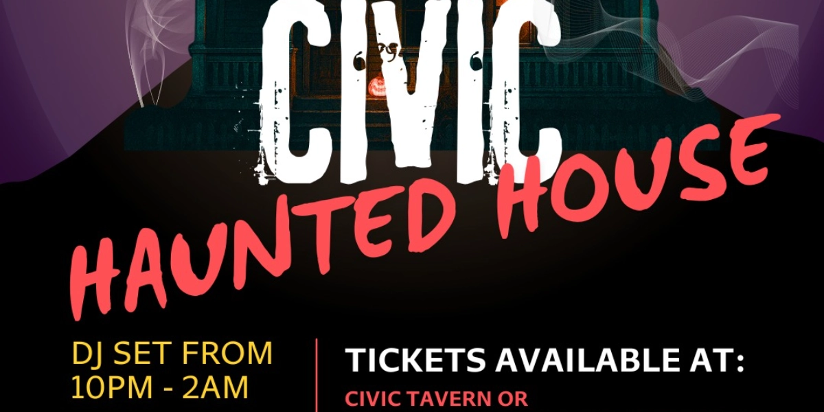 Event image for Civic Tavern Halloween Haunted House Oct. 31 2025