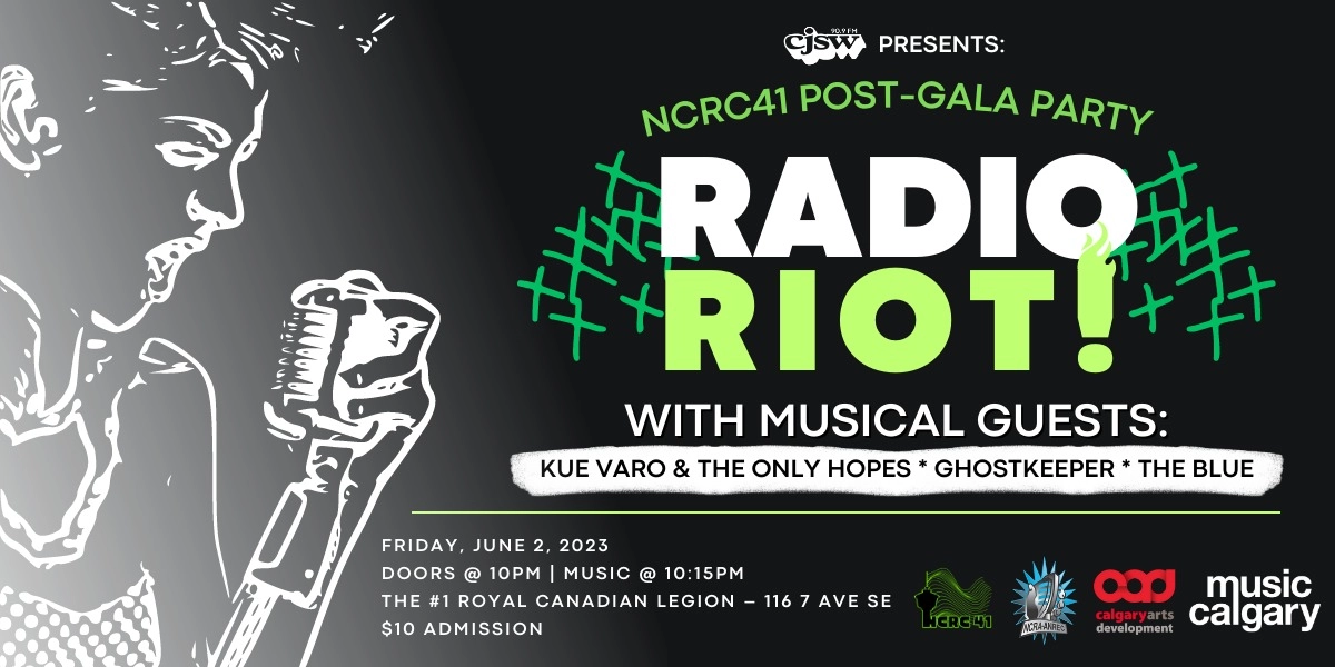 Event image for NCRC41 Post-Gala Party: Radio Riot!