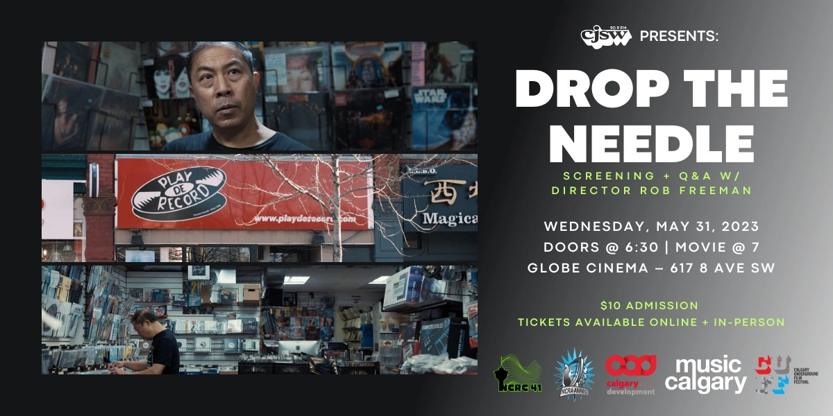 Event image for Drop The Needle (2023) Screening w/ Director Rob Freeman