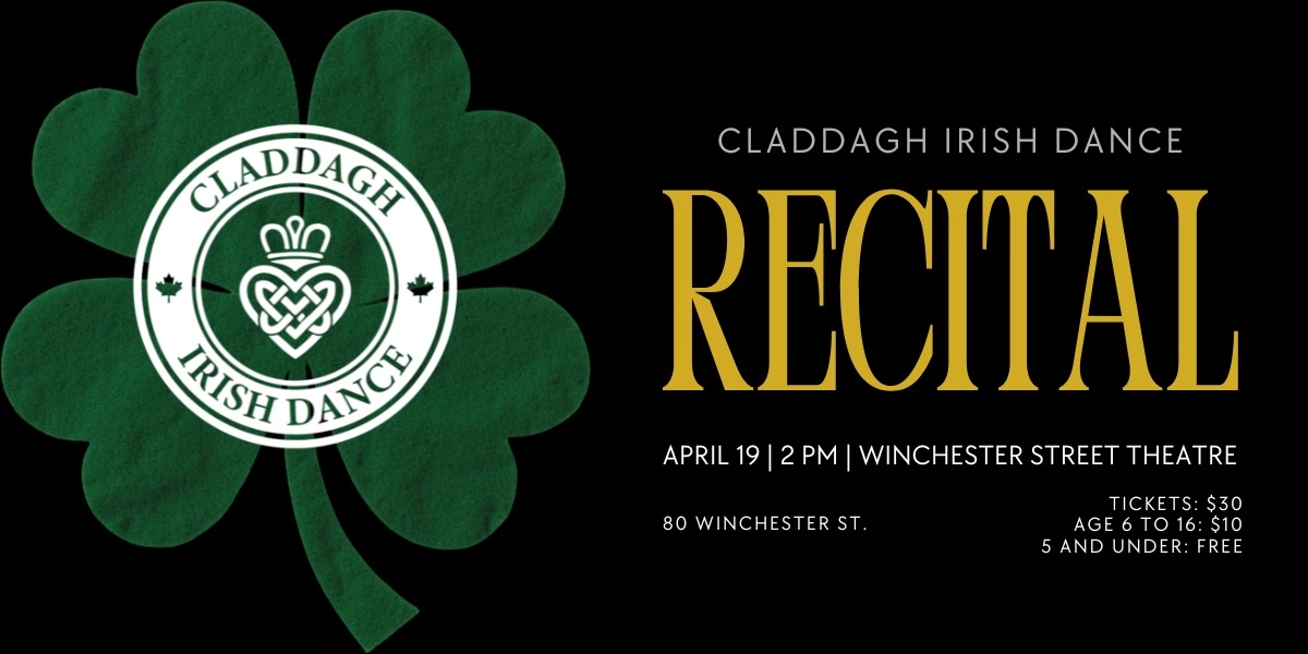 Event image for Claddagh Irish Dance Recital 2026