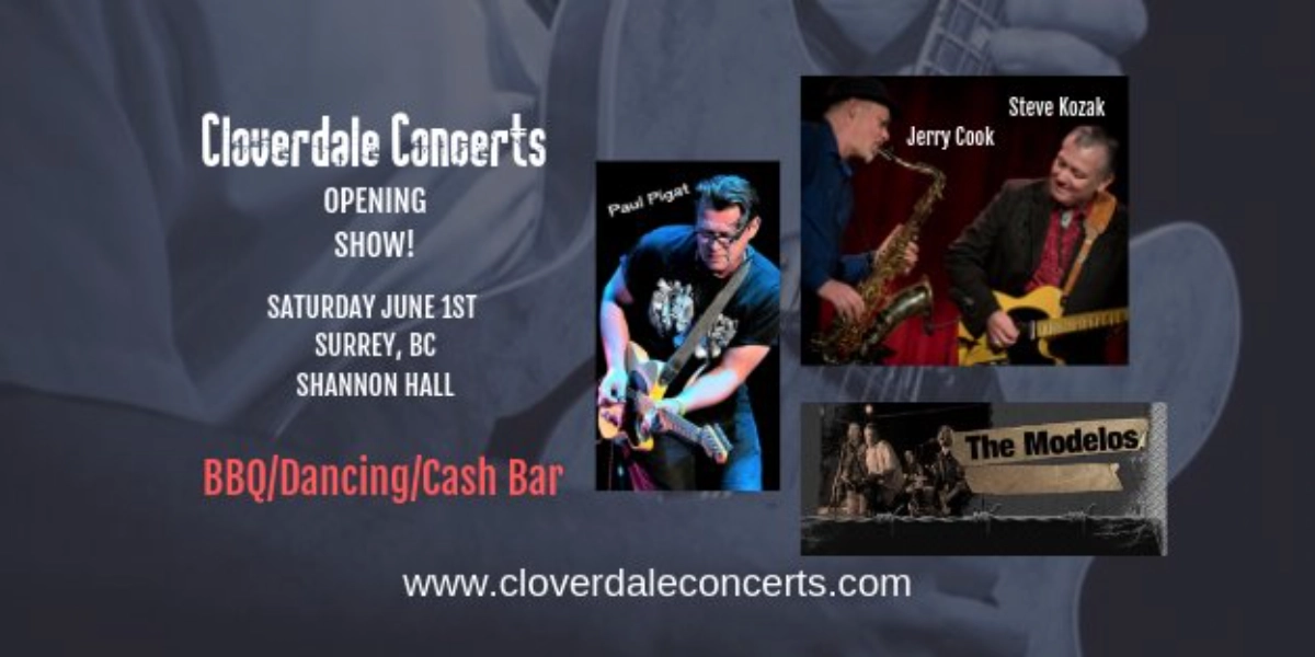 Event image for Steve Kozak Band Featuring Paul Pigat & Jerry Cook