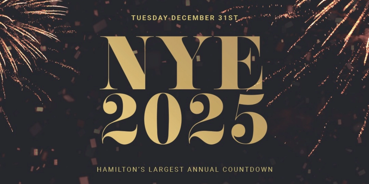 Event image for NYE 2025: Hamilton's Largest NYE Countdown