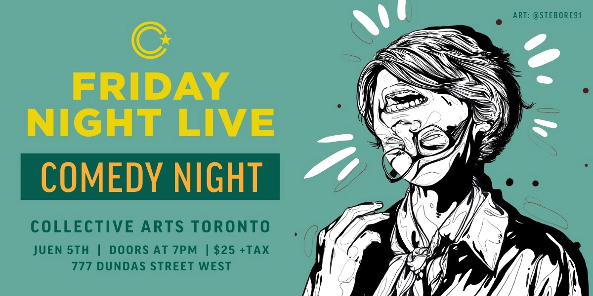 Event image for Comedy Night at Collective Arts Toronto