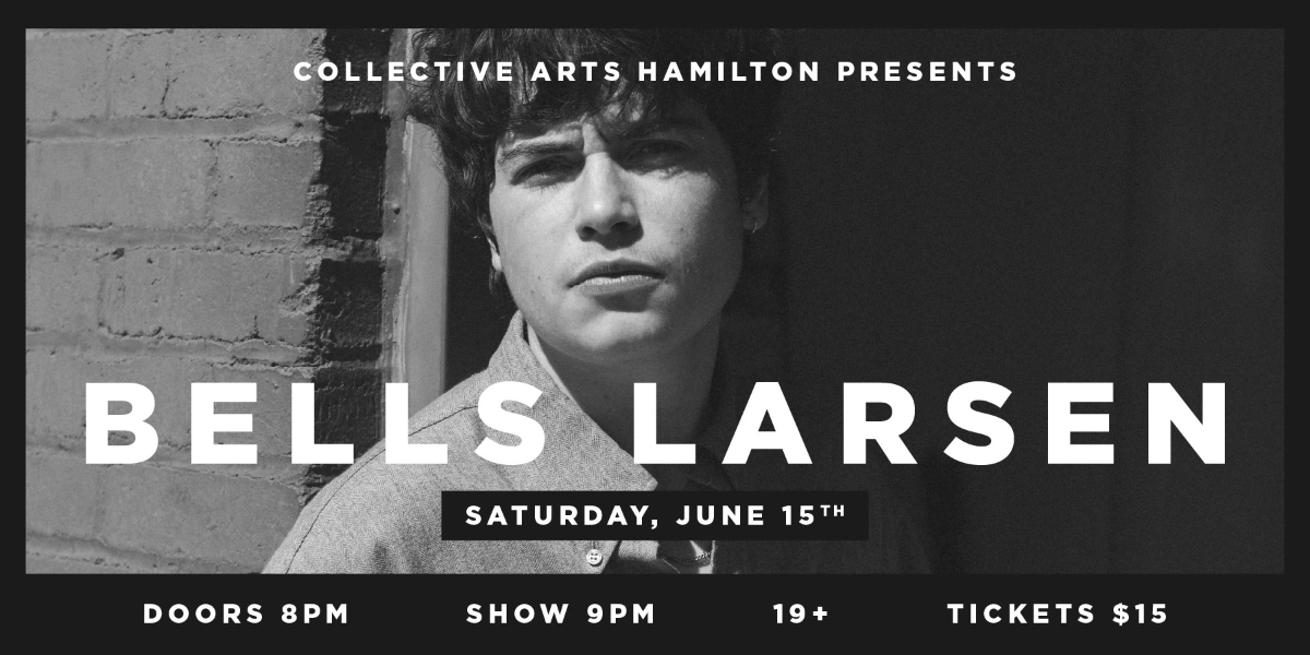Event image for Bells Larsen at Collective Arts Hamilton