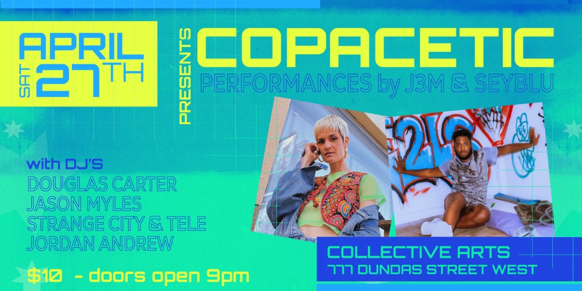Event image for COPACETIC Presents... J3M and SEYBLU