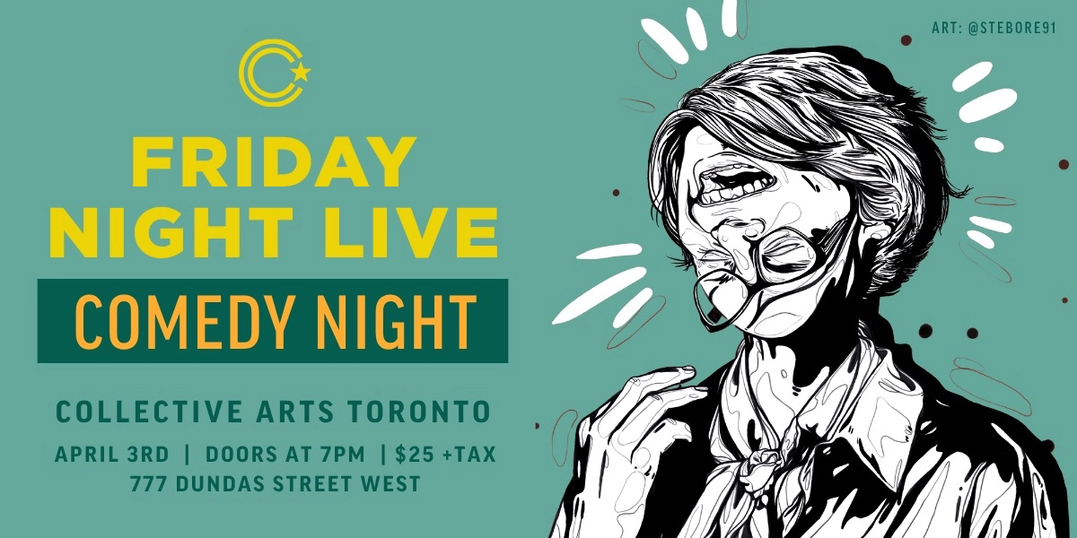 Event image for Friday Night Live - Comedy Night at Collective Arts Toronto