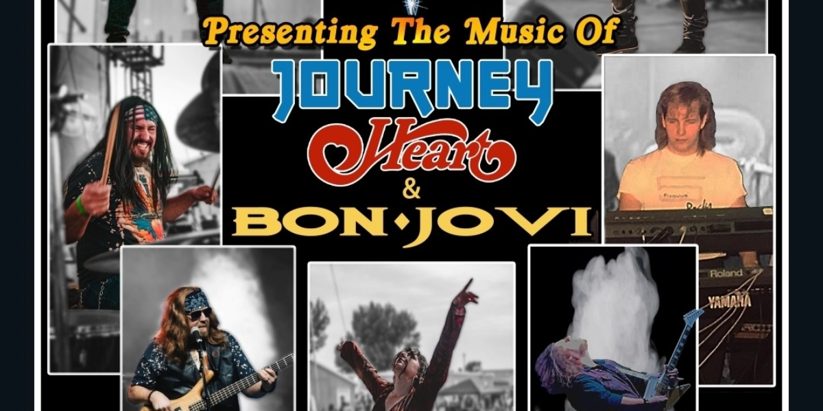 Event image for Bon Jour (Jouney, Heart, & Bon Jovi Tribute)