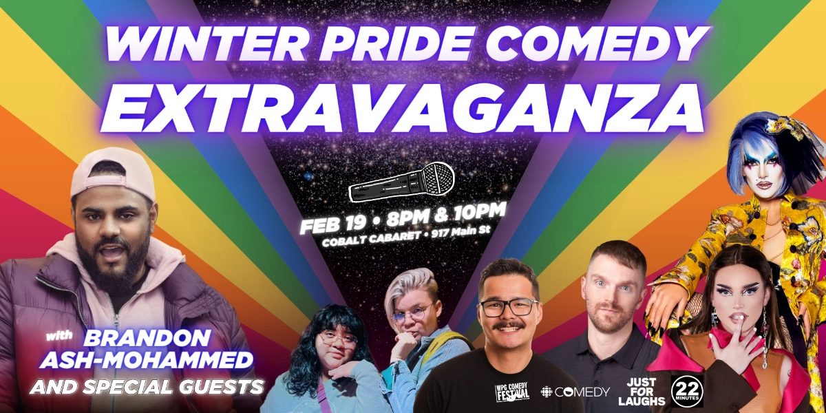 Event image for The Winter Pride Comedy Extravaganza