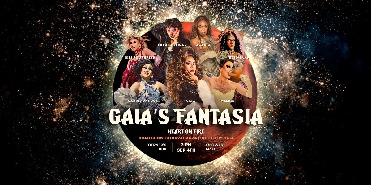 Event image for Gaia's Fantasia: Homecoming & Heart on Fire