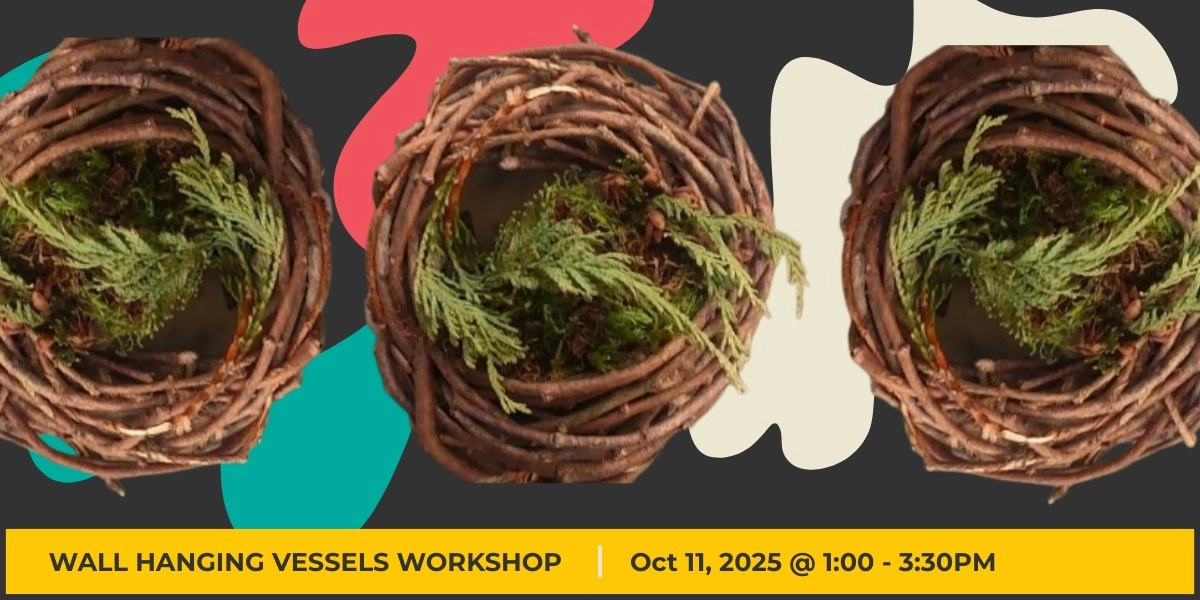 Event image for Eco-Sculpture Workshop (Wall Hanging Vessels)