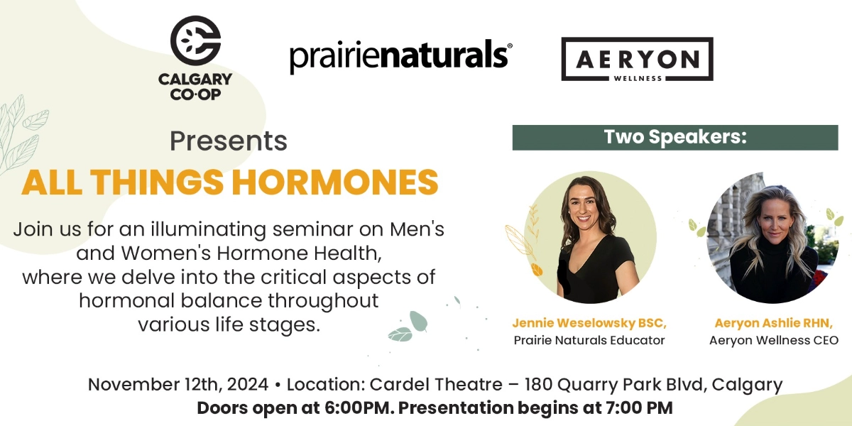Event image for Let’s Talk All Things Hormones: A Seminar for Everyone