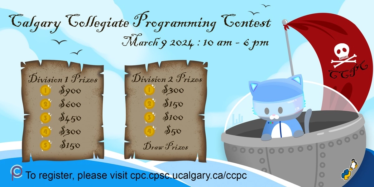 Event image for Calgary Collegiate Programming Contest 2024