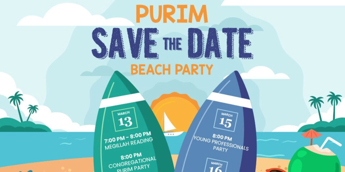 Event image for Kids Purim Beach Party