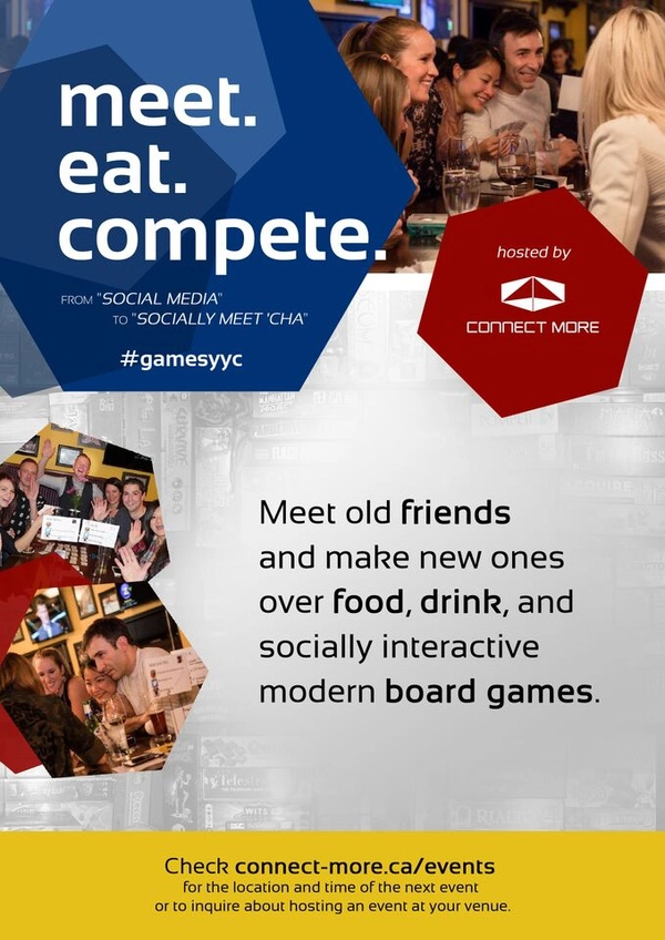 Event image for Meet, Eat, Compete! - March