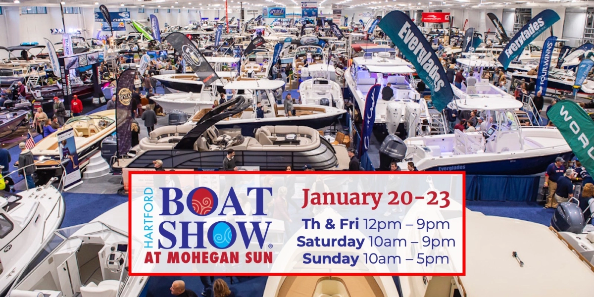 Event image for Hartford Boat Show at Mohegan Sun 2022