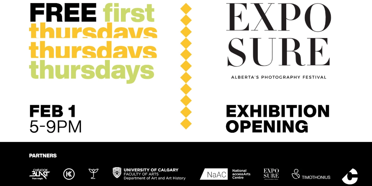Event image for FREE First Thursdays x Exposure Festival Exhibition Opening