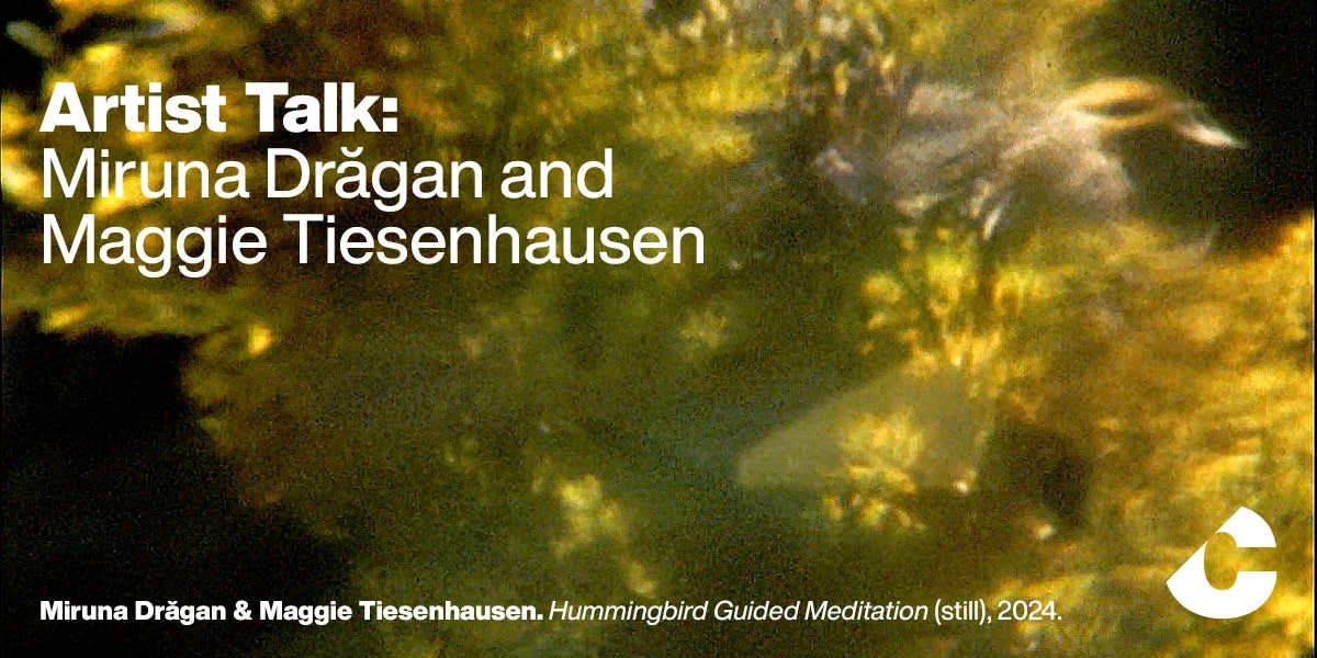 Event image for Artist Talk: Miruna Drăgan and Maggie Tiesenhausen