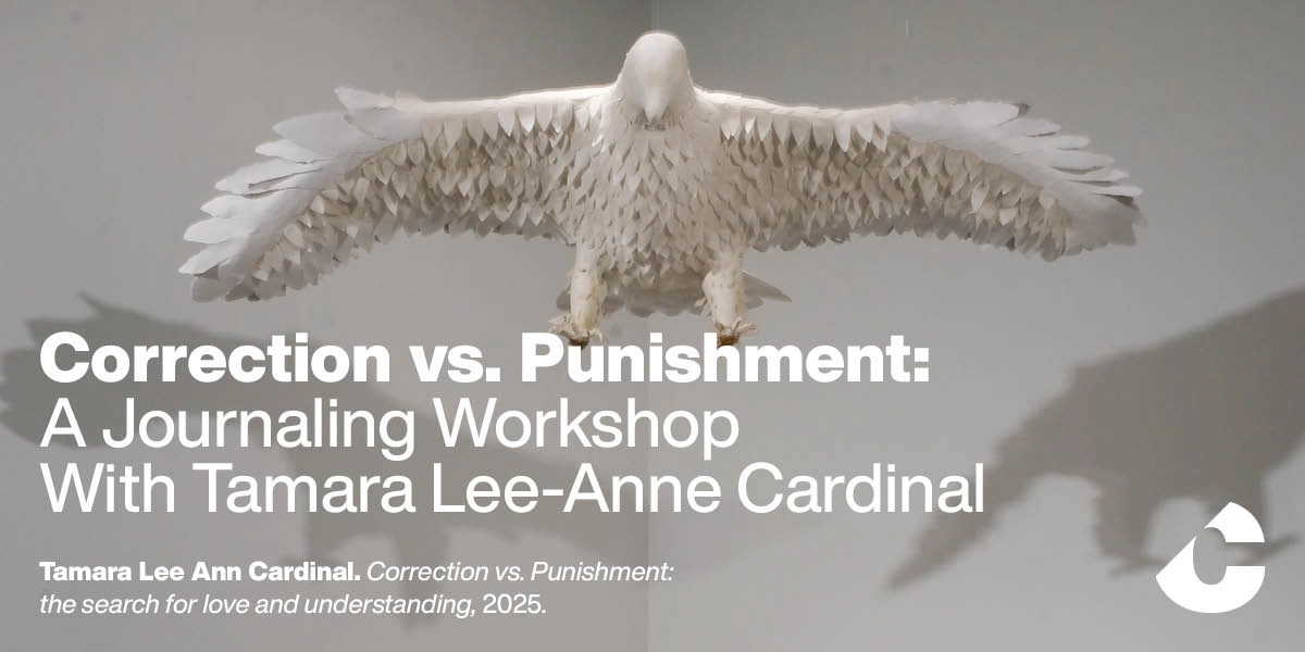Event image for Correction vs. Punishment: A Journaling Workshop