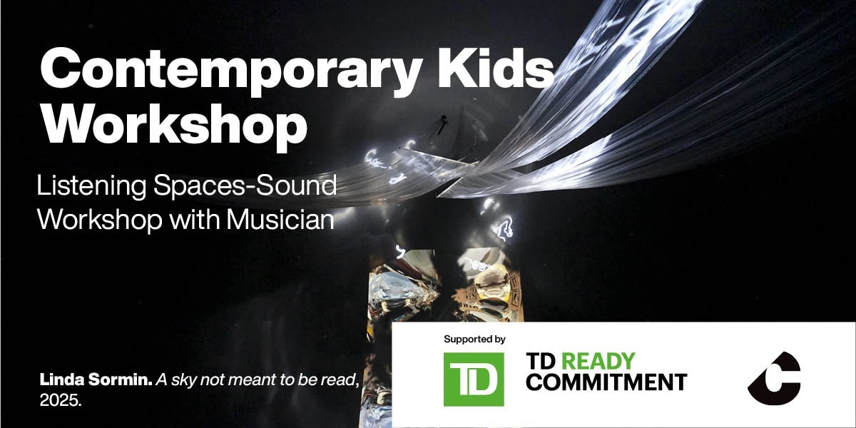 Event image for Contemporary Kids: Listening Spaces-Sound Workshop with Musician