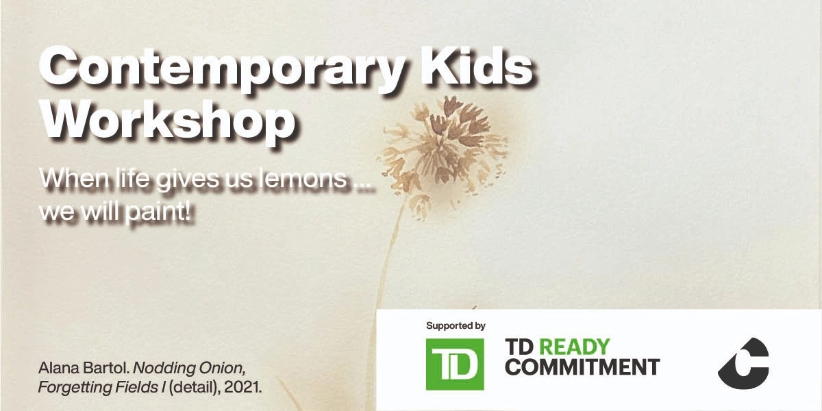 Event image for Contemporary Kids: When Life Gives us Lemons... We will Paint!