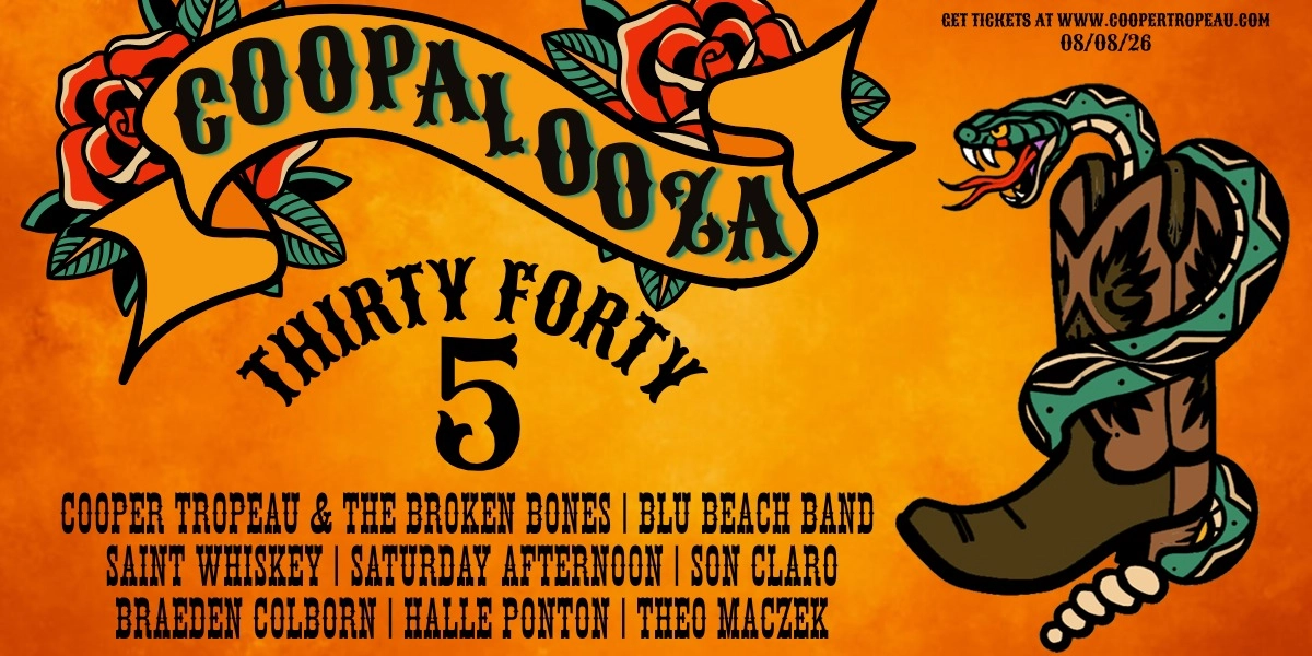 Event image for COOPALOOZA: THIRTY FORTY 5