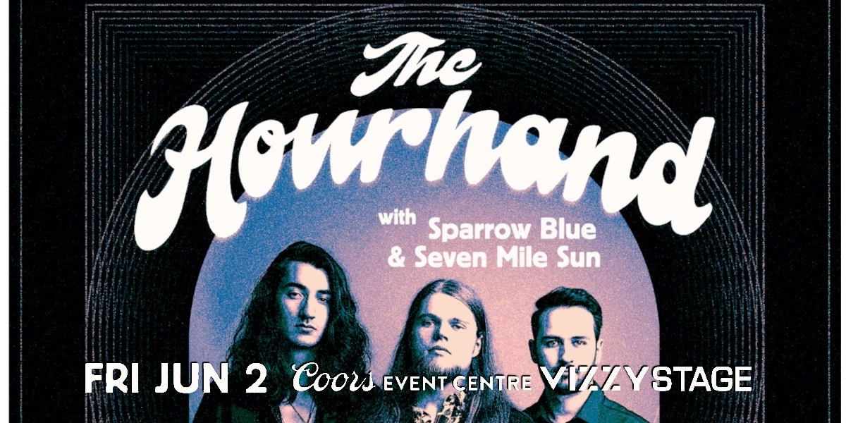 Event image for The Hourhand Live! w/Sparrow Blue, Seven Mile Sun
