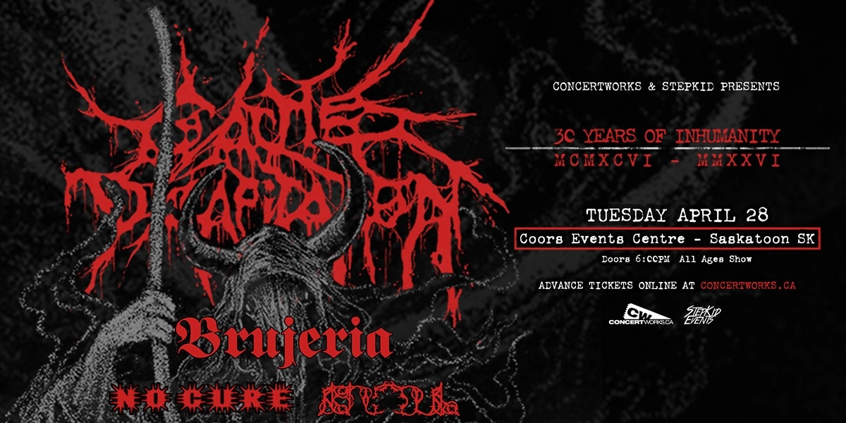 Event image for CATTLE DECAPITATION - 30 YEARS OF INHUMANITY TOUR | ALL AGES