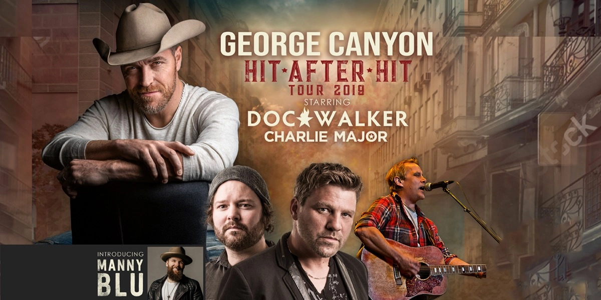 Event image for George Canyon: HIT AFTER HIT TOUR w/ Doc Walker & Charlie Major
