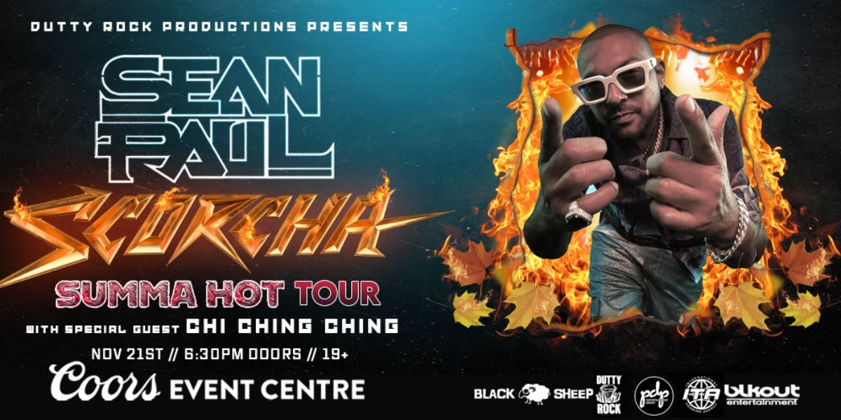 Event image for Sean Paul Scorcha Summa Hot Tour - 19+