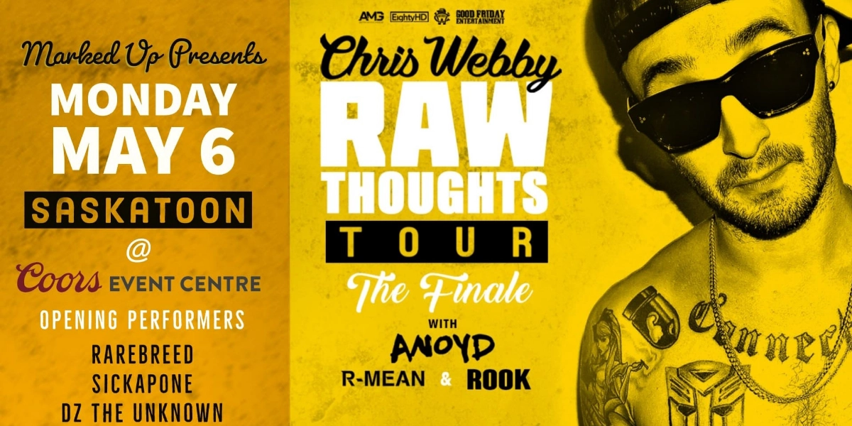 Event image for Chris Webby "Raw Thoughts" Tour 2019