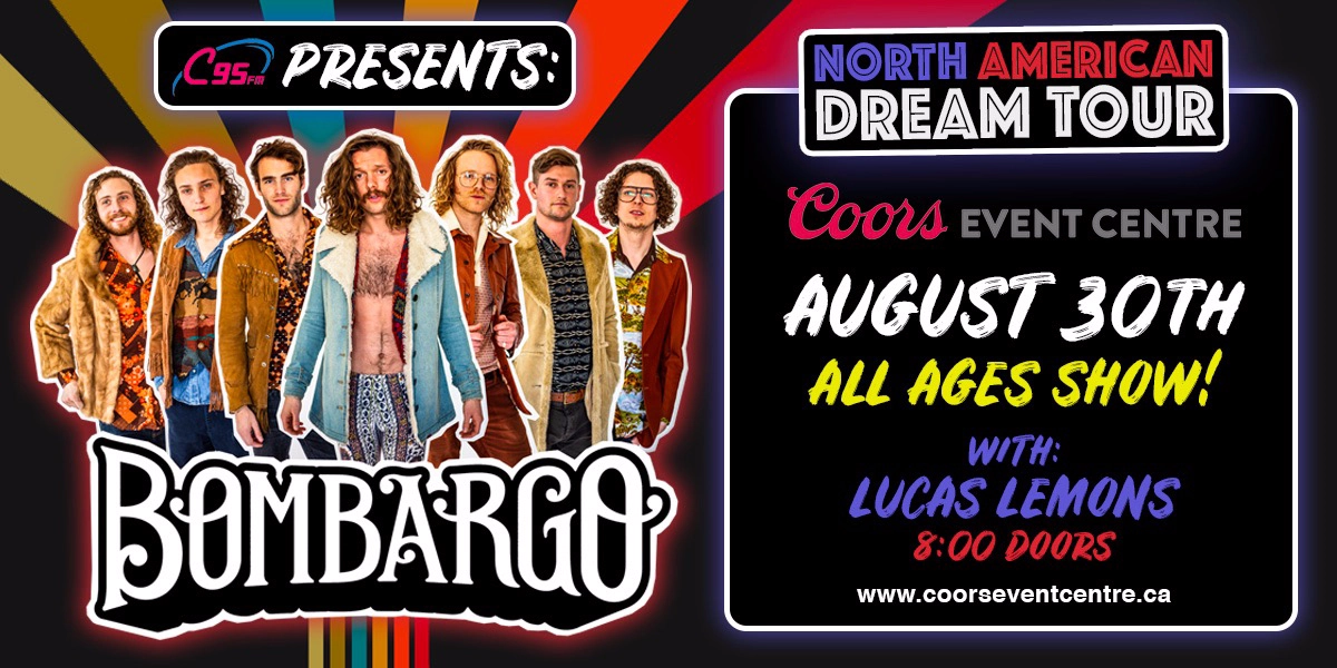 Event image for C95 Presents Bombargo at Coors Event Centre