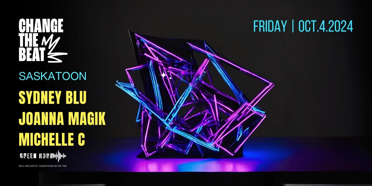 Event image for Change The Beat Feat Sydney Blu & Joanna Magik | 19+