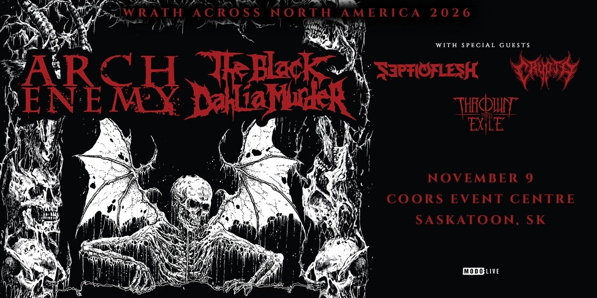 Event image for MODO-LIVE PRESENTS: ARCH ENEMY WRATH ACROSS NORTH AMERICA 2026 | 19+