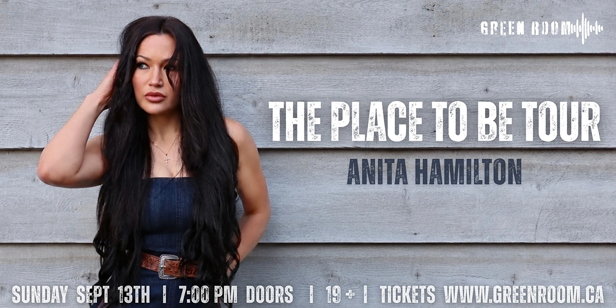 Event image for ANITA HAMILTON - THE PLACE TO BE TOUR | 19+