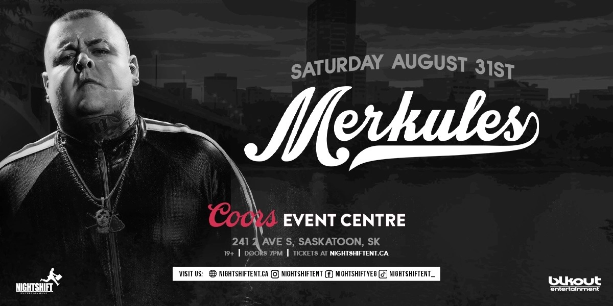 Event image for Nightshift & Blkout Present: Merkules |19+