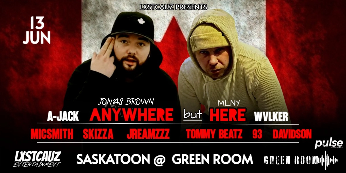 Event image for ANYWHERE BUT HERE | 19+