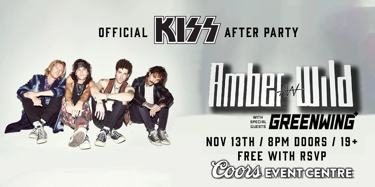 Event image for Amber Wild w/ Greenwing - 19+