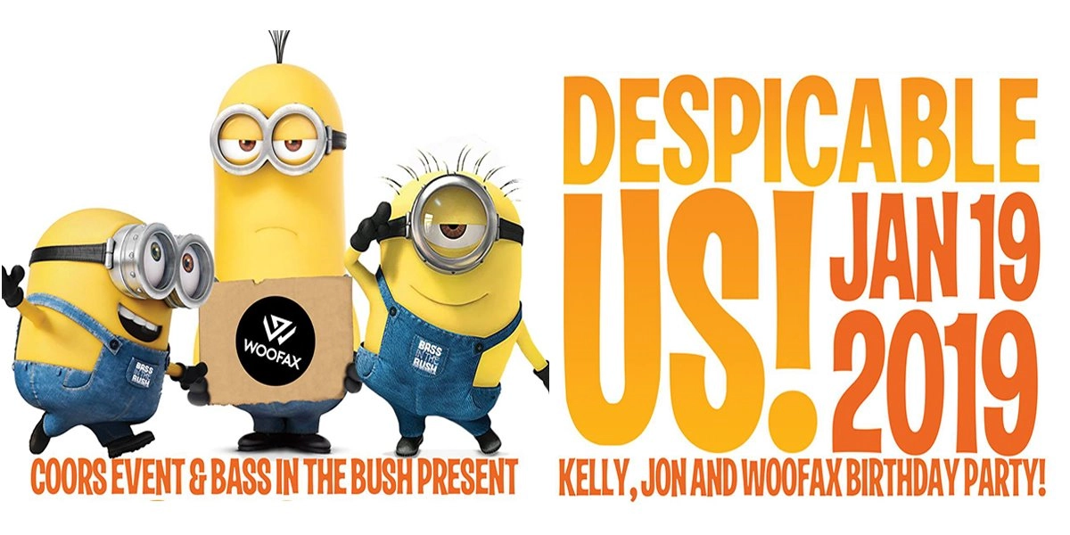 Event image for Woofax Presented by Bass in the Bush