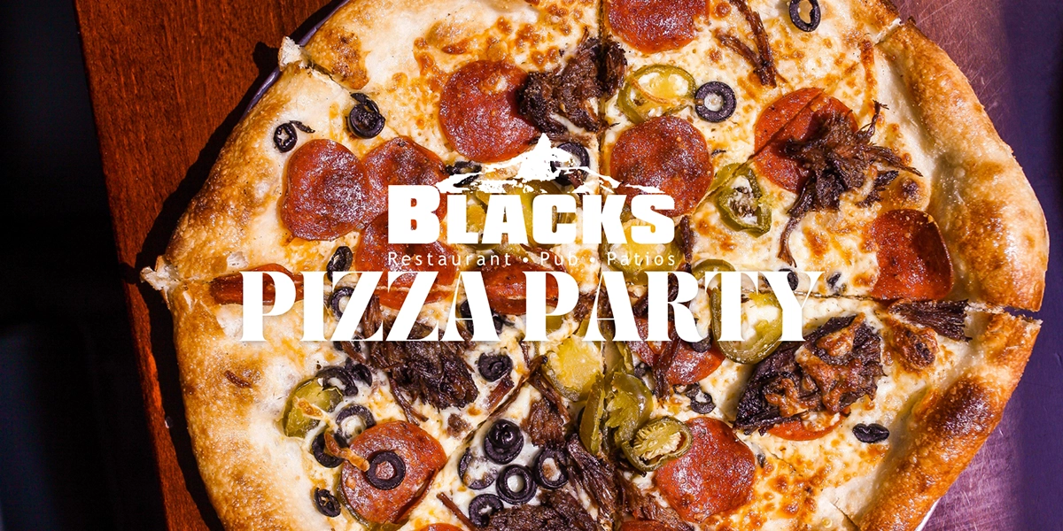 Event image for Black's Pub Pizza Party
