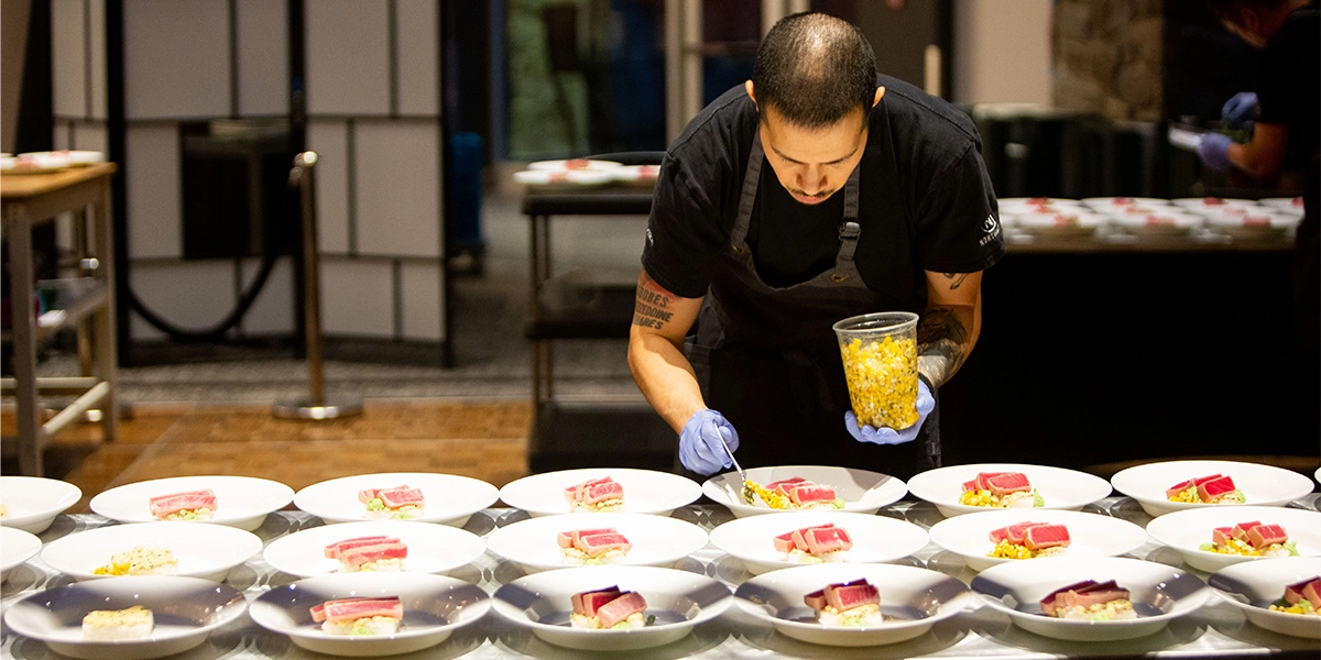 Event image for Culinary Stage: Bounty from BC Waters, Chef Robert Clark and Lightning Rock Winery