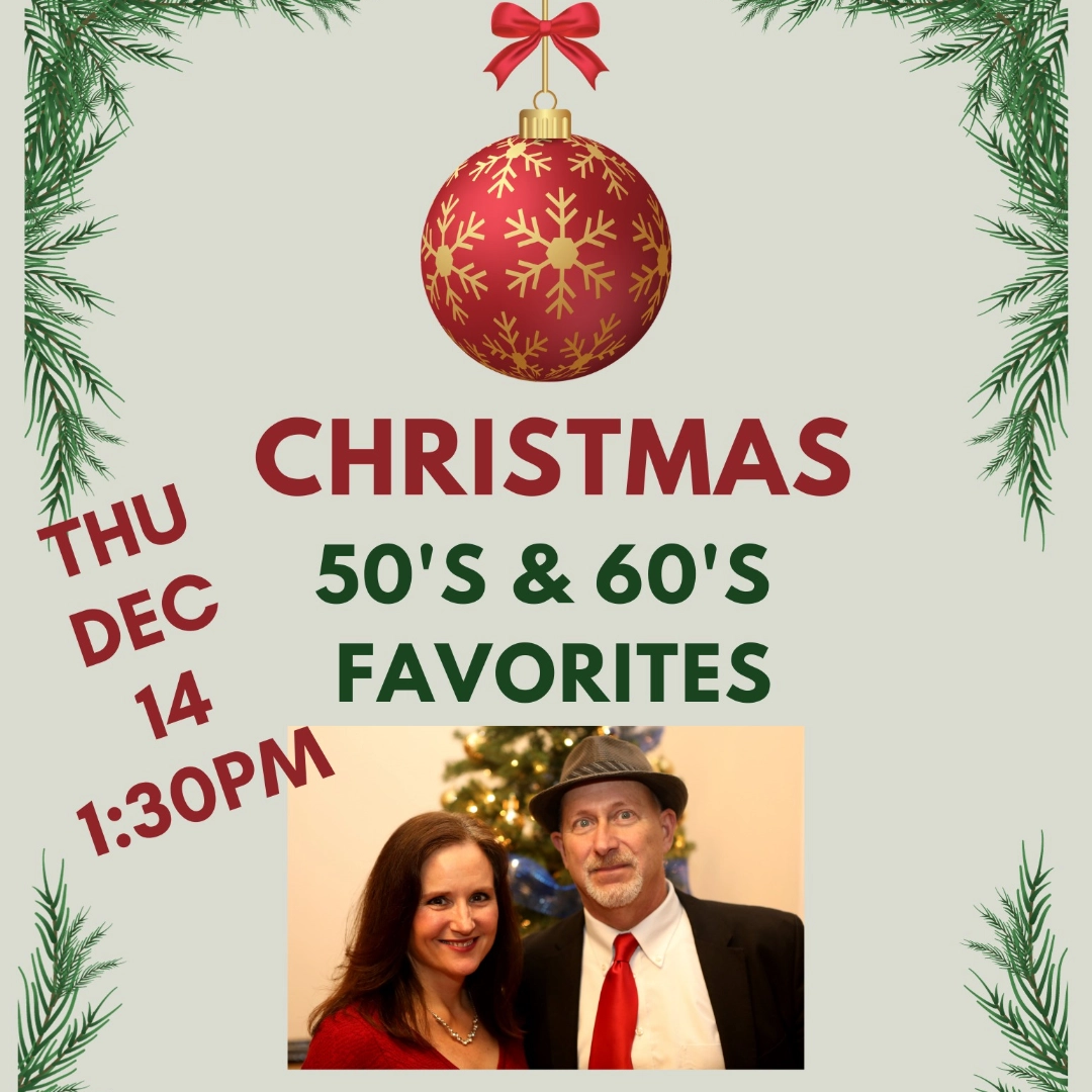 Event image for Christmas 50's & 60's Favorites