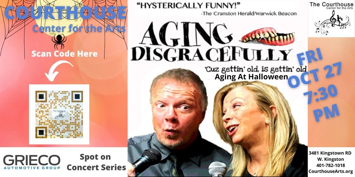 Event image for Aging Disgracefully - Aging at Halloween - FRI, 7:30PM - 10/27/23