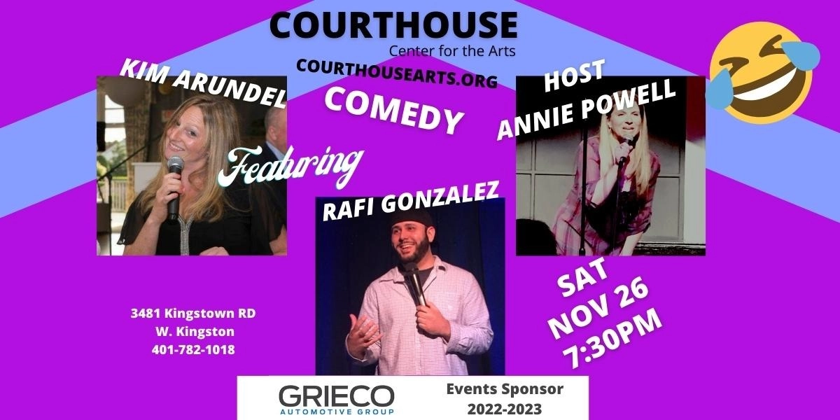 Event image for Komedy with Kim, Host Annie Powell with Rafi Gonzalez