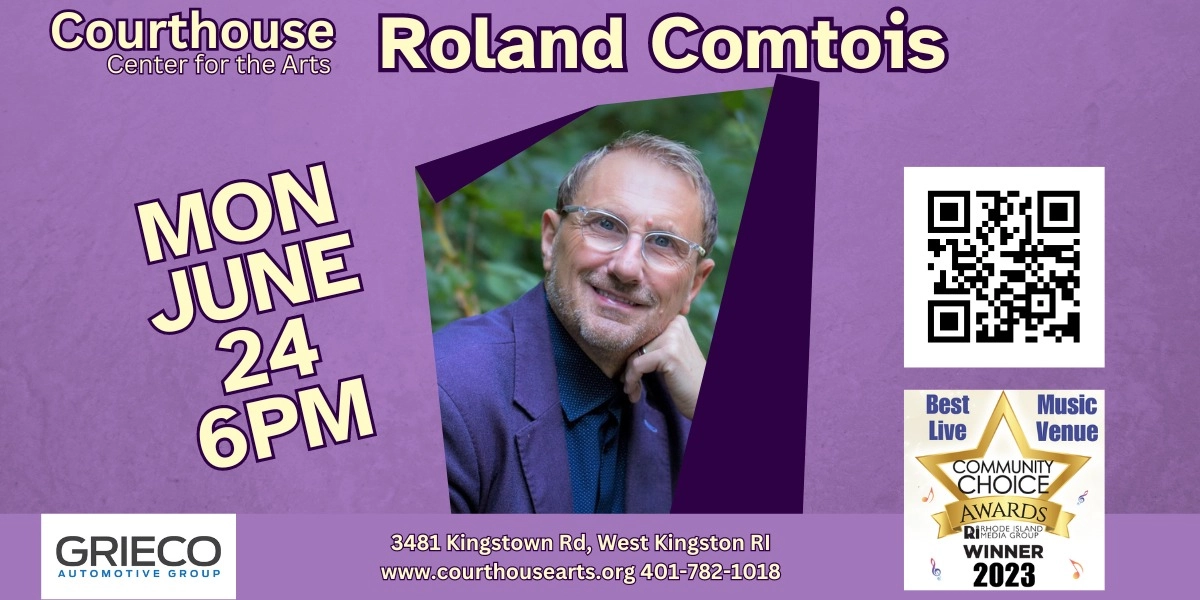 Event image for ROLAND COMTOIS - SIGNS OF SPIRIT & PURPLE PAPERS 6/24/24 MON 6:00PM
